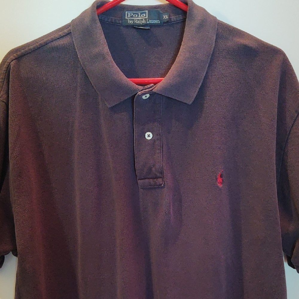 Polo by Ralph Lauren Men's Navy Blue Polo Shirt